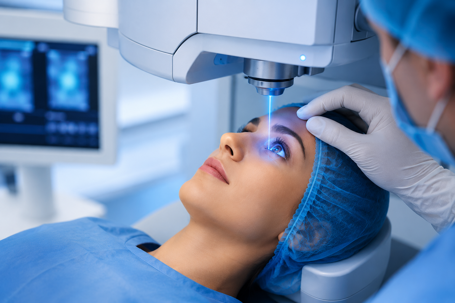 LASIK eye consultation
